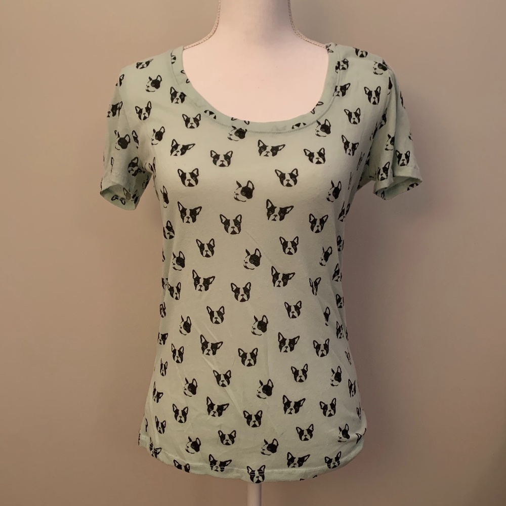 URBAN OUTFITTERS BOSTON TERRIER TEE